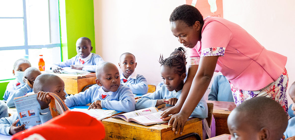 A class session in progress at Jalyn Kasarani Campus