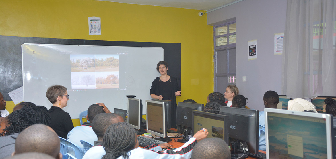 A well equipped Computer Lab at Jalyn Kasarani Campus.